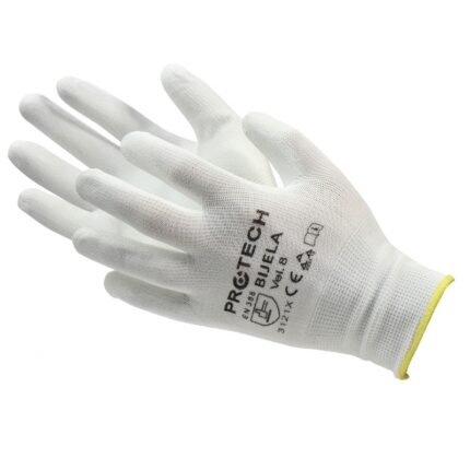 rokavice bele 10